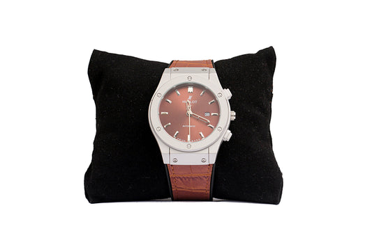 Hublot Classic Fusion – Brown Dial & Leather Strap