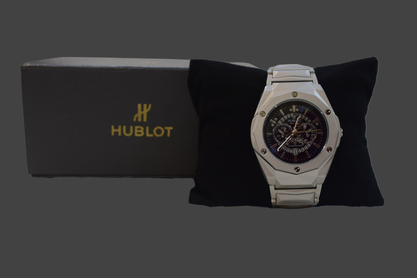 Hublot Classic Fusion Chronograph – Skeleton Dial Stainless Steel Bracel
