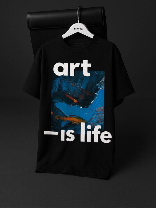 Abstract Art Tee-Oversized Shirt