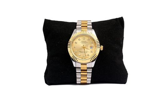 Rolex Datejust – Champagne Dial Two-Tone Oyster Bracelet