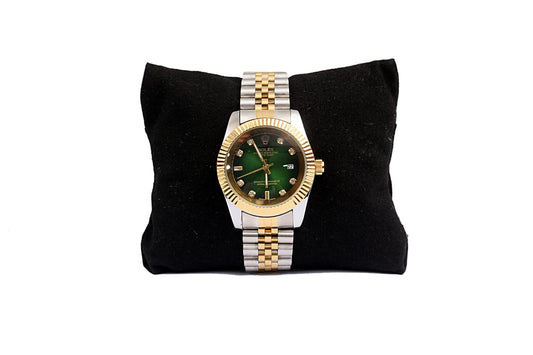 Rolex Datejust – Green Dial Two-Tone Jubilee Bracelet