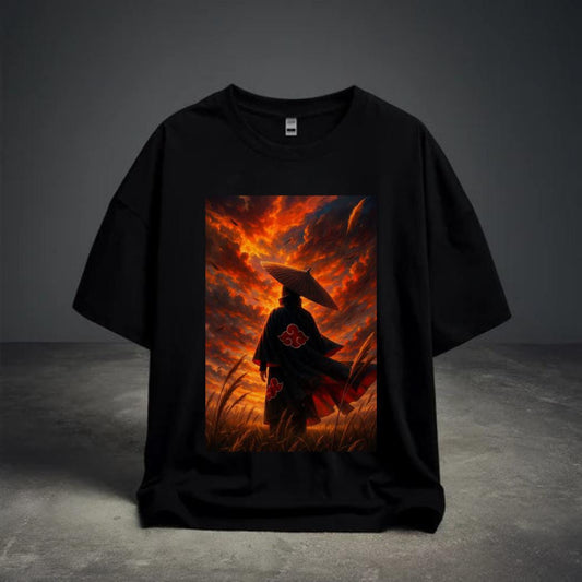 Itachi Uchiha T-Shirt – Oversized Black Tee