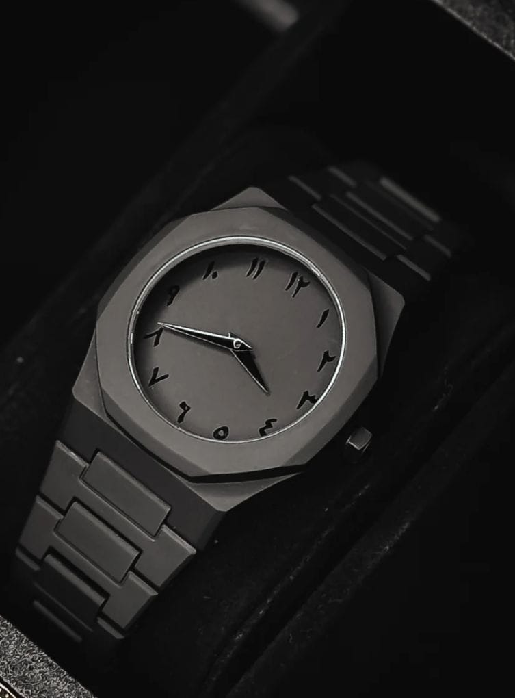 Aura Watch – Modern Elegance with Arabic Dial