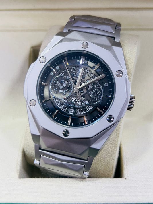 Hublot Classic Fusion Chronograph – Skeleton Dial Stainless Steel Bracel