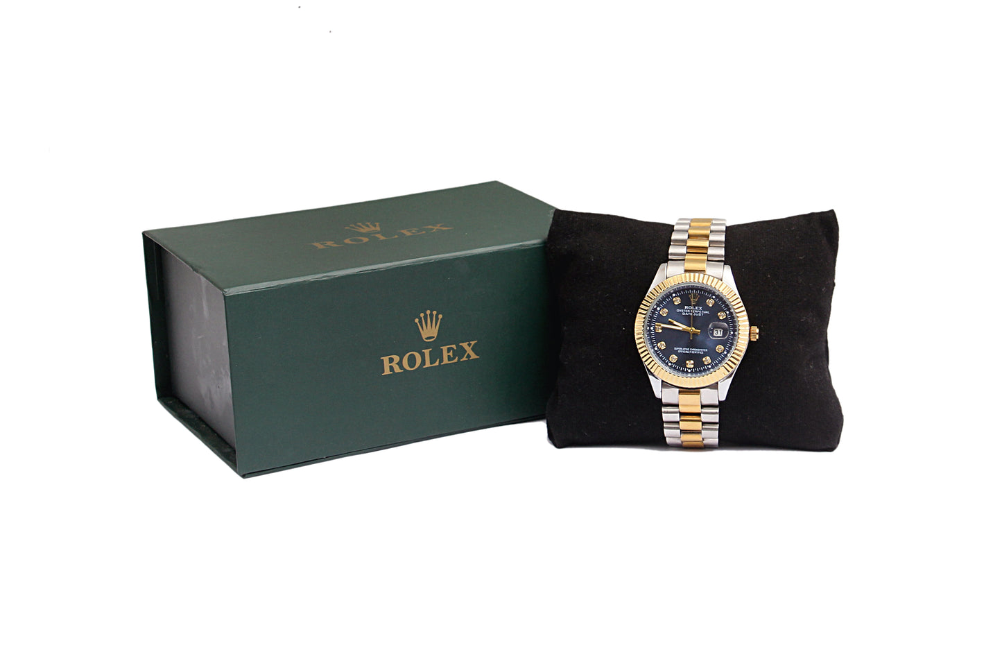 Rolex Datejust – Blue Dial Two-Tone oyster bracelet